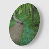 USA, Michigan. Miner's Falls Trail Große Wanduhr (Winkel)