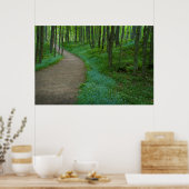 USA, Michigan. Miner's Falls Trail Poster (Küche)