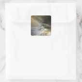 USA, Michigan, Oberhalbinsel. Libams Quadratischer Aufkleber (Tasche)