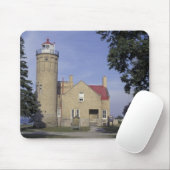USA, Michigan Old Mackinac Point Lighthouse Mousepad (Mit Mouse)