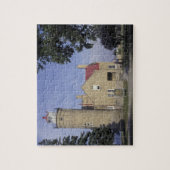 USA, Michigan Old Mackinac Point Lighthouse Puzzle (Vertikal)