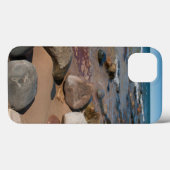 USA, Michigan. Runde Boulder auf 12 Meilen Case-Mate iPhone Hülle (Rückseite (Horizontal))