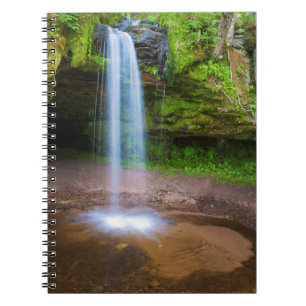 USA, Michigan. Scott's Fall in Obersterigan Notizblock