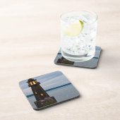 USA, Michigan. Yard Decoration Leuchtturm Getränkeuntersetzer (Rechte Seite)