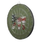 USA Militär Private Dartscheibe (Vorderseite rechts)