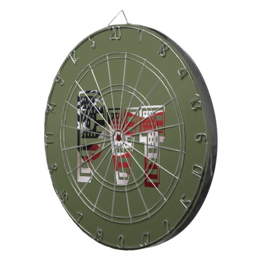 USA Militär Private Dartscheibe (Vorderseite rechts)