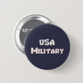 USA Militärische Amerikanerin Button (Vorne & Hinten)