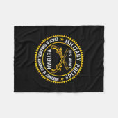 Usa Military Lice Corps Veterans Day Patriotic Dad Fleecedecke (Vorderseite (Horizontal))