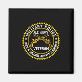 Usa Military Lice Corps Veterans Day Patriotic Dad Magnet (Vorne)