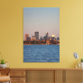 USA, Minnesota, Minneapolis, City Skyline Leinwanddruck (Insitu (Wohnzimmer))