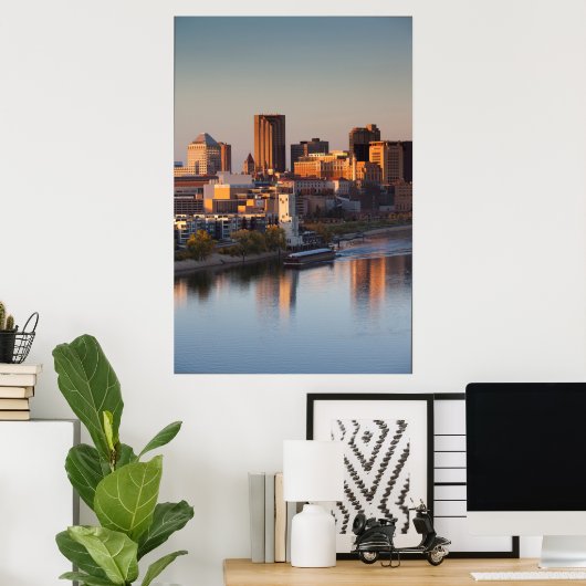USA, Minnesota, Minneapolis, Paul 3 Poster (Heimbüro)