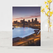 USA, Minnesota, Minneapolis, St. Paul 2 Karte (Gelbe Blume)