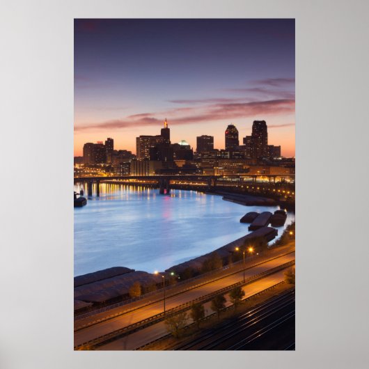 USA, Minnesota, Minneapolis, St. Paul 2 Poster (Vorne)
