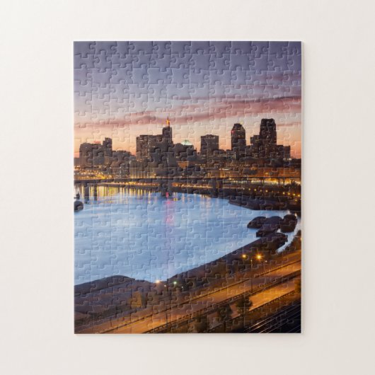 USA, Minnesota, Minneapolis, St. Paul 2 Puzzle (Vertikal)