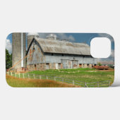 USA, Minnesota-Scheune und Silo Case-Mate iPhone Hülle (Rückseite (Horizontal))