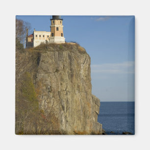 USA, Minnesota. Split Rock Leuchtturm am See Magnet