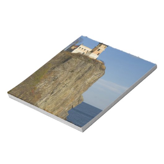 USA, Minnesota Split Rock Lighthouse am See Notizblock (Rotiert)