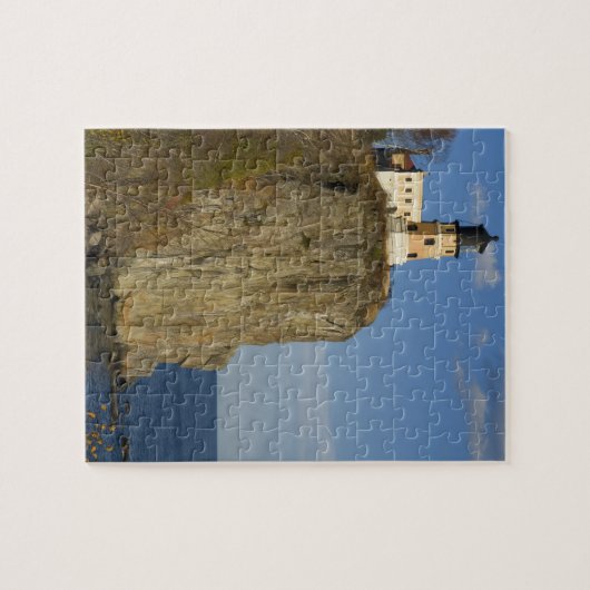 USA, Minnesota. Split Rock Lighthouse am See Puzzle (Horizontal)