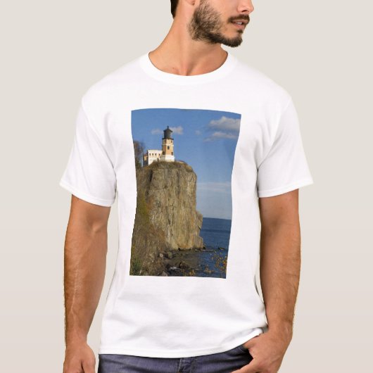 USA, Minnesota.  Split Rock Lighthouse am See T-Shirt (Vorderseite)