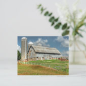 USA, Minnesota und Silo Postkarte (Stehend Vorderseite)