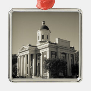 USA, Mississippi, Kanton. Kinostadt im Zentrum Ornament Aus Metall