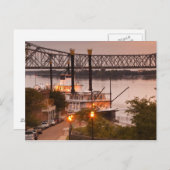 USA, Mississippi, Natchez. Natchez Postkarte (Vorne/Hinten)