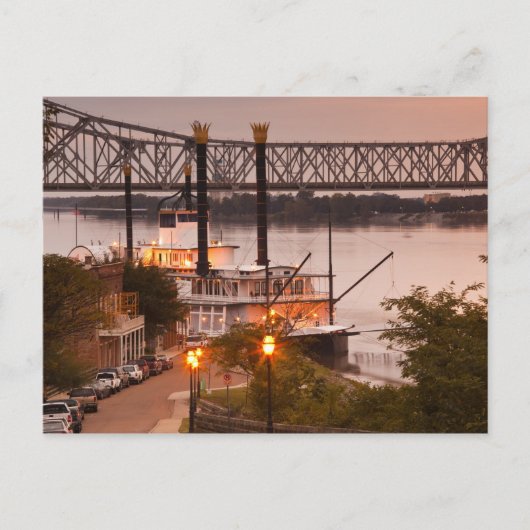 USA, Mississippi, Natchez. Natchez Postkarte (Vorderseite)