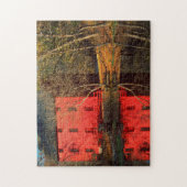 USA, Missouri, Alley Mill at Alley Spring Ozark Puzzle (Vertikal)