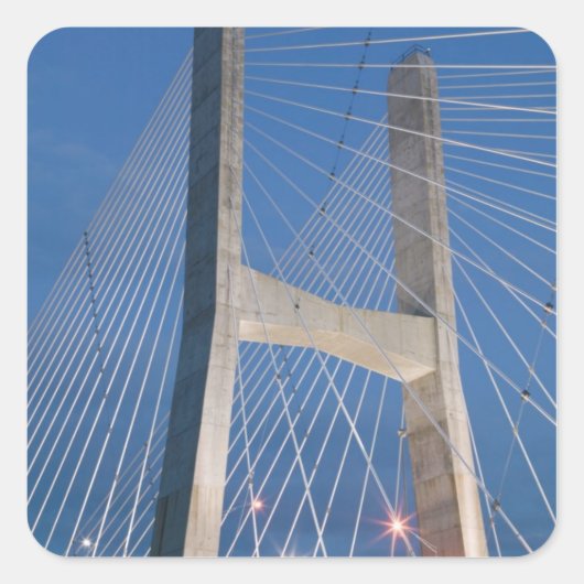 USA, Missouri, Cape Girardeau: The Bill 2 Quadratischer Aufkleber (Vorderseite)