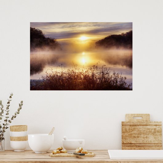 USA, Missouri, Kansas City Metro Area, Fleming Poster (Küche)