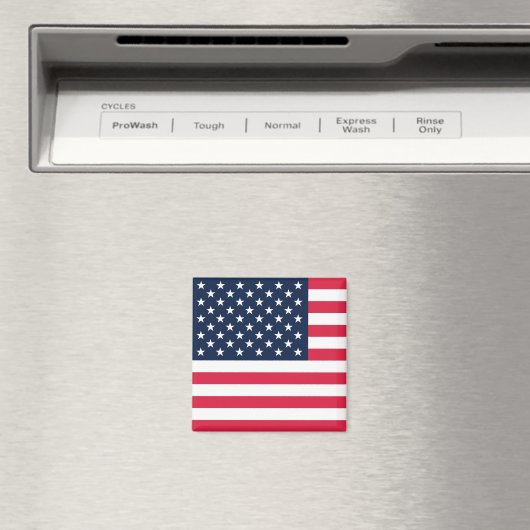 USA mit 50 Sternen Magnet (In Situ (Geschirrspüler))