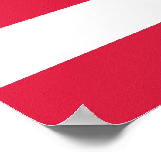 USA mit 50 Sternen Poster (Ecke)