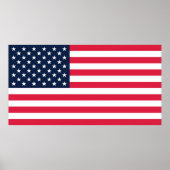 USA mit 50 Sternen Poster (Vorne)