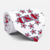USA mit Sternen Krawatte (Gerollt)