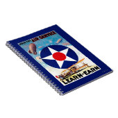 USA - Mitglied des Air Service Learn-Earn Notizblock (Rechte Seite)
