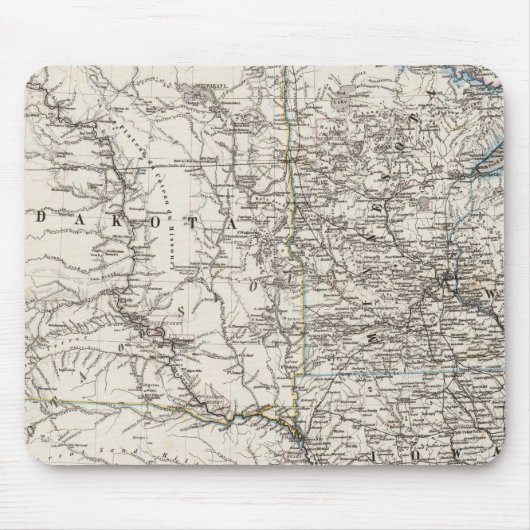 USA Mittelwestlich Mousepad (Vorne)