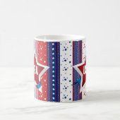 USA Monogram Americana Patriotic Kaffeetasse (Mittel)