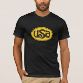 USA-Monogramm T-Shirt (Vorderseite)