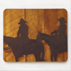 USA, Montana, Boulder River Cowboys auf Pferden Mousepad