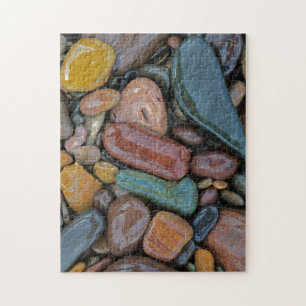USA, Montana, Clark Fork River, Steine Puzzle