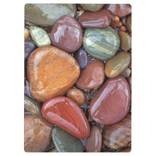 USA, Montana, Clark Fork River, Stones 2 Klemmbrett (Rückseite)