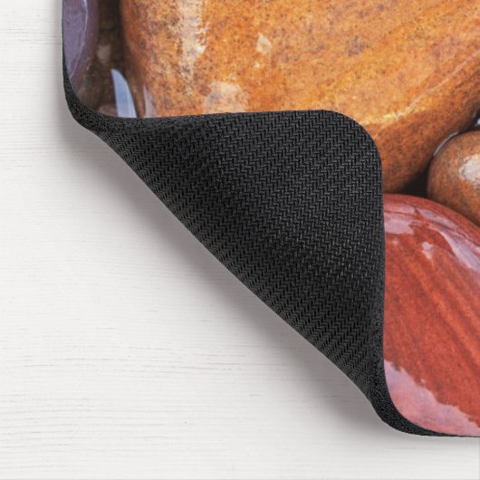 USA, Montana, Clark Fork River, Stones 2 Mousepad (Ecke)