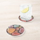 USA, Montana, Clark Fork River, Stones 2 Untersetzer (Seite)