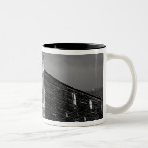 USA, Montana, Elkhorn Bruderschaftshalle Versammlu Zweifarbige Tasse