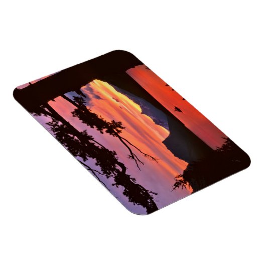 USA, Montana, Glacier National Park. Horizontal Magnet (Rechte Seite)