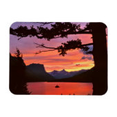 USA, Montana, Glacier National Park. Horizontal Magnet (Horizontal)