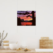 USA, Montana, Glacier National Park. Horizontal Poster (Küche)