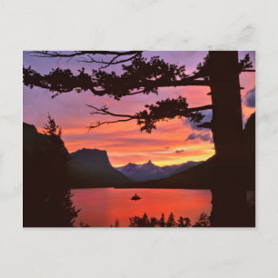 USA, Montana, Glacier National Park. Horizontal Postkarte