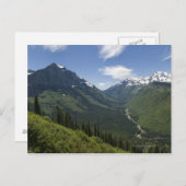 USA, Montana, Glacier National Park, landschaftlic Postkarte (Vorne/Hinten)