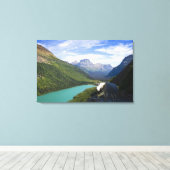 USA, Montana, Glacier National Park, Mountain Leinwanddruck (Insitu (Holzboden))